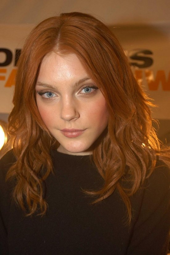 Jessica stam red hair wallpaper