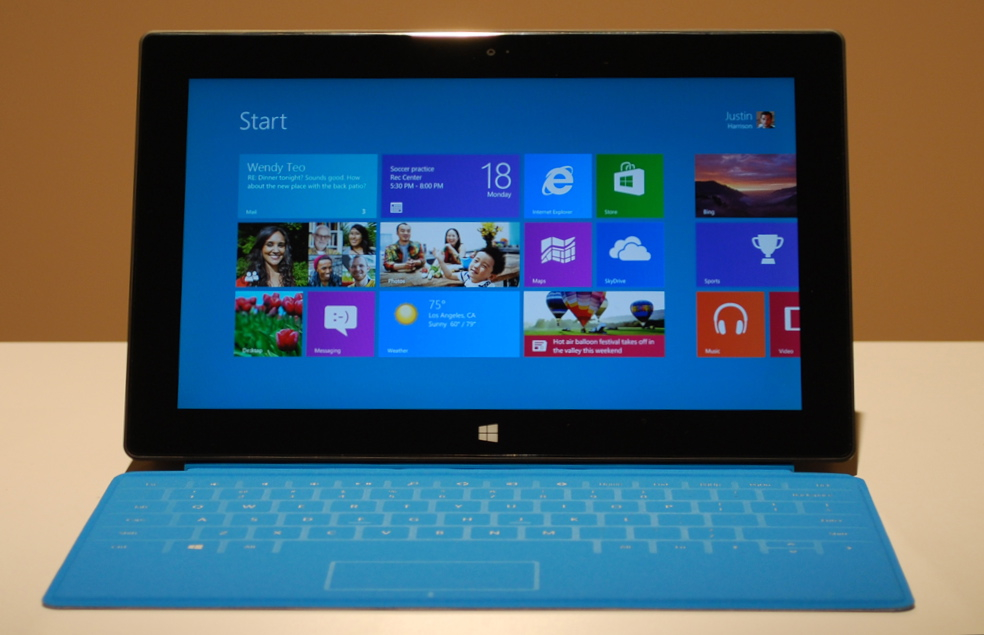 Microsoft-Surface-1-Tablet - Windows Mode