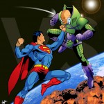 Superman vs lex luthor iphone6 wallpaper