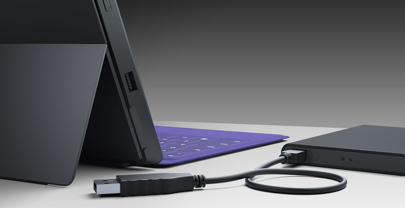 Surface-2-Tablet-USB-Accessories- Windows Mode