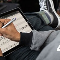 Surface 3 pen write music