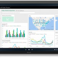 Surface hub power bi app