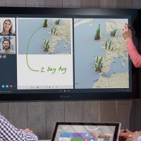 Surface hub screen size