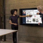 Surface hub touch screen pen