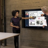 Surface hub touch screen pen