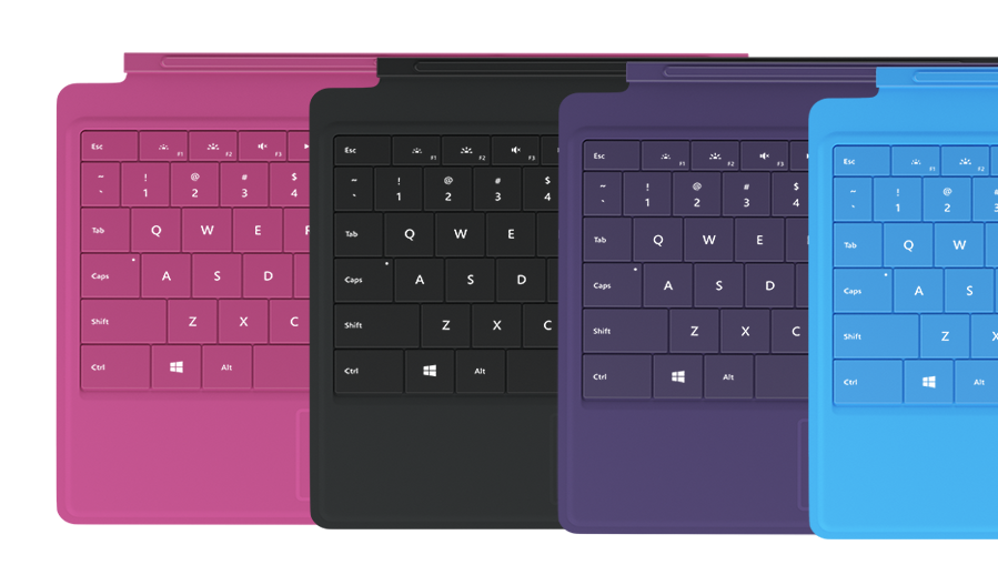 Surface pro 2 keyboard colors e1439756813490
