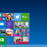 Windows 10 start menu