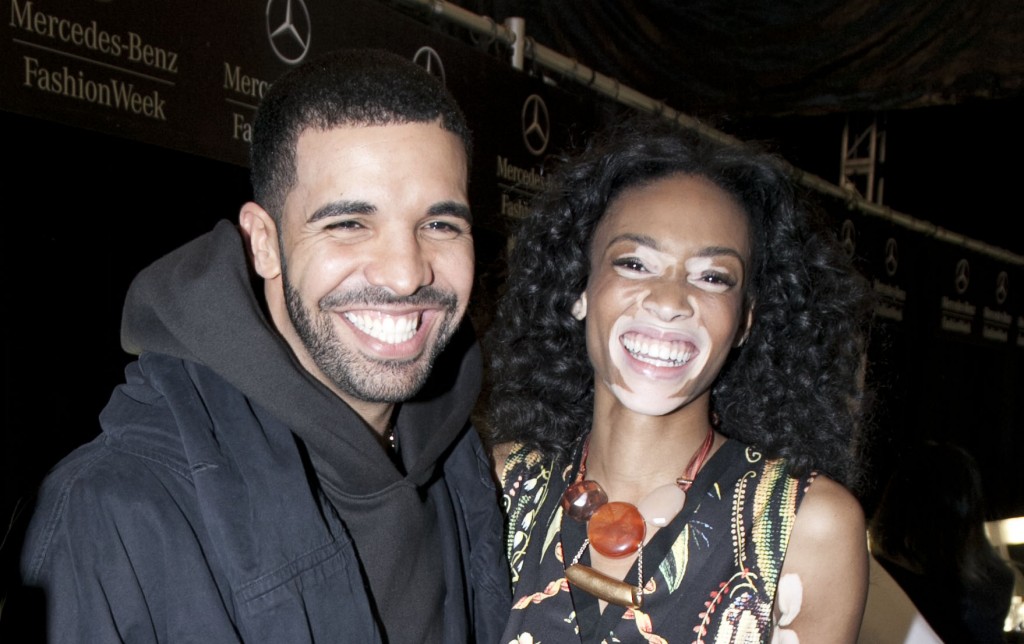 Winnie harlow with drake