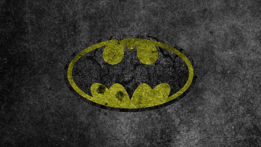 Yellow batman logo