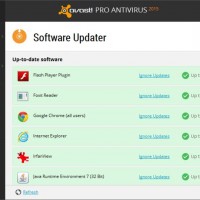 Avast antivirus software updater