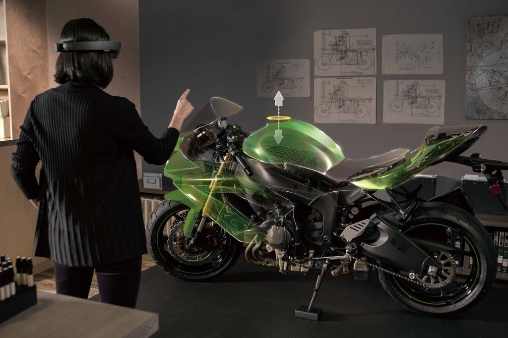 Microsoft HoloLens Bike Demo