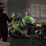 Microsoft hololens bike demo