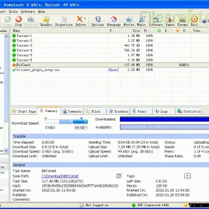 Bitcomet screenshot on pc