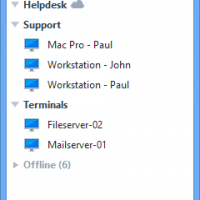 Teamviewer contact list