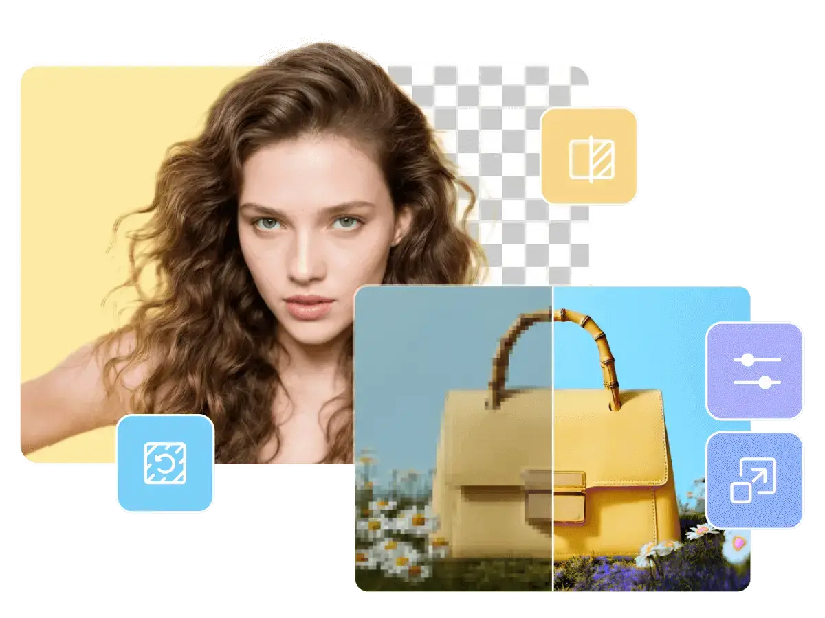 Fotor photo editor interface on Windows