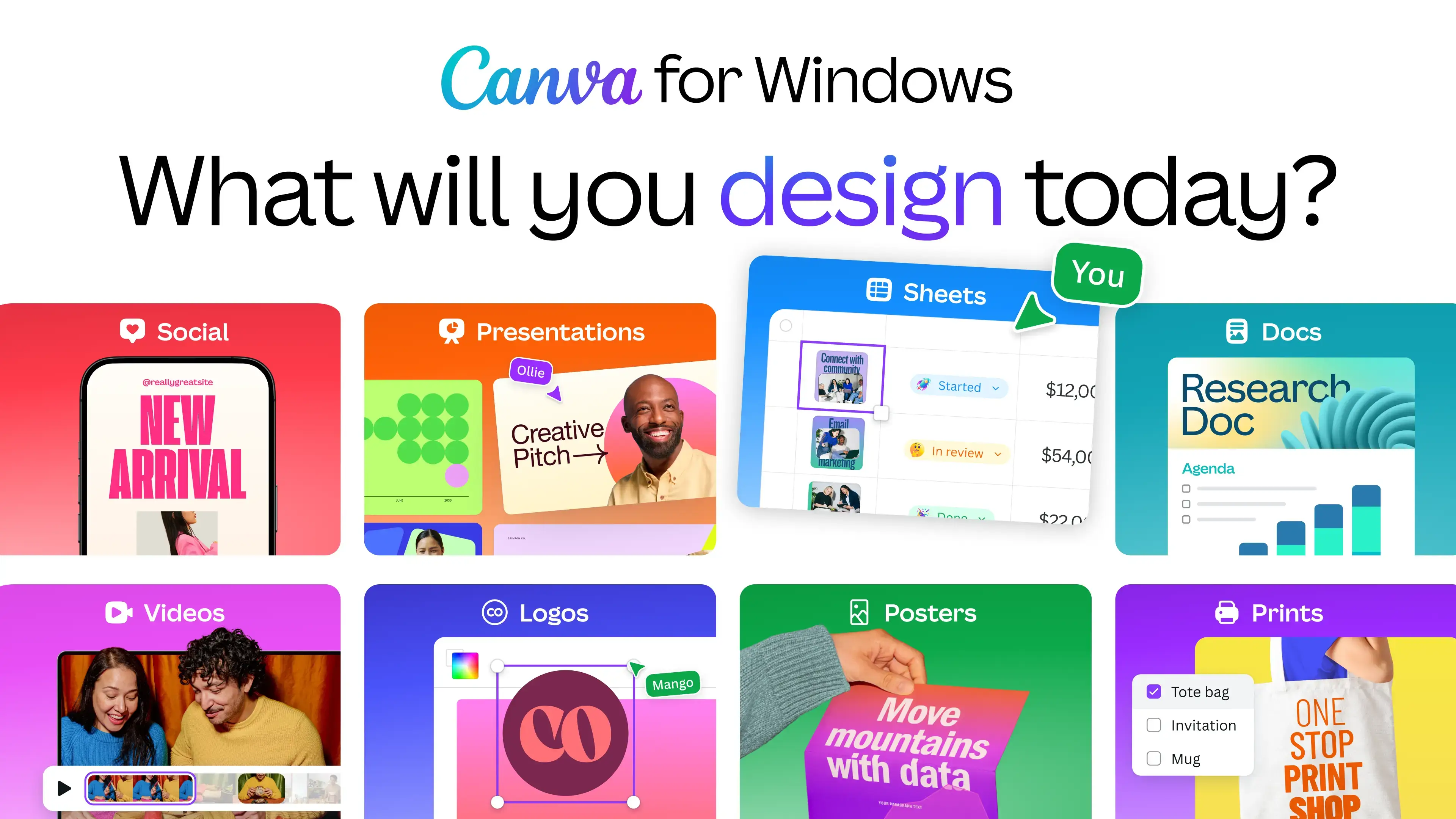 Canva photo editor interface on Windows