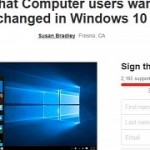 Petition calls for microsoft to release windows 10 update info