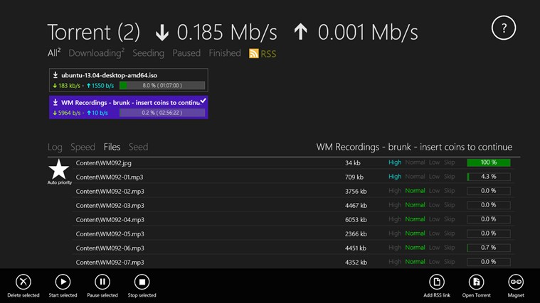 UTorrent-Black-Skin - Windows Mode UTorrent-Black-Skin - Windows Mode