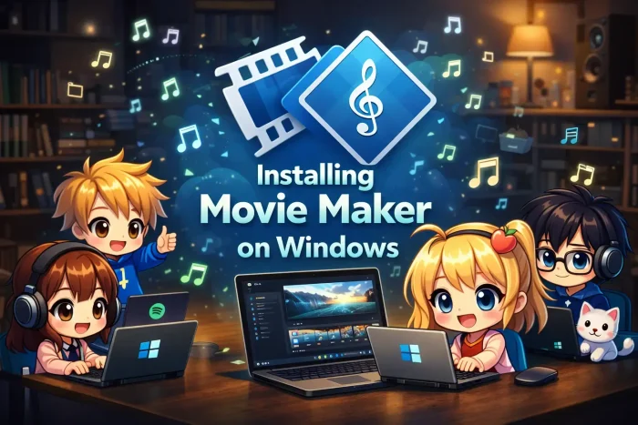 Movie maker app cover