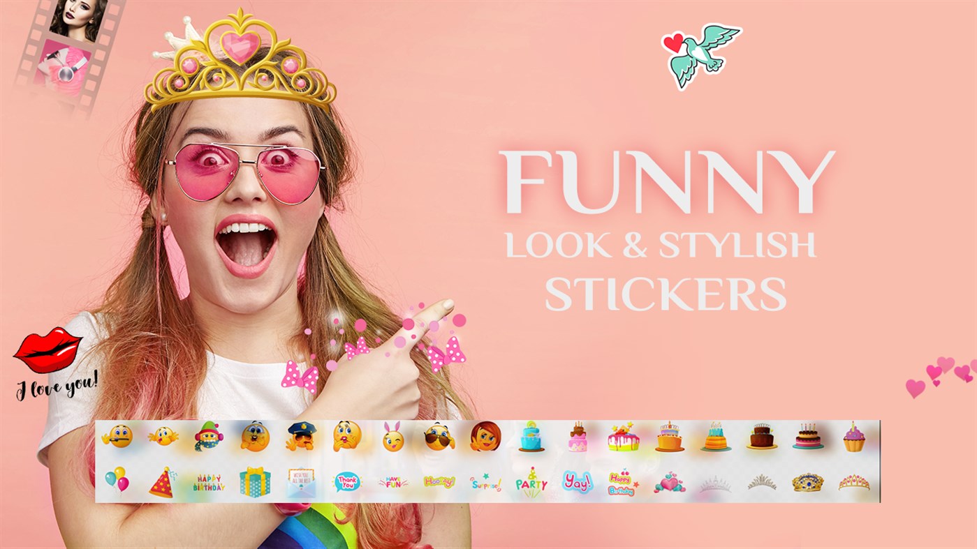 Add stickers to video