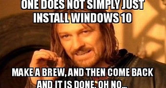 Dell hp lenovo tech support tell users to remove windows 10 report