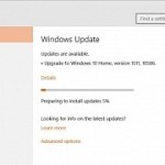 Windows 10 threshold 2 november update installation problems
