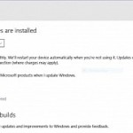 Users worried about automatic update install in windows 10 home