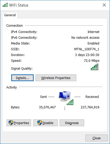 Windows 10 Wifi Problem