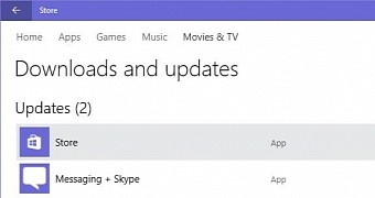 Microsoft updates windows 10 pc and mobile app store