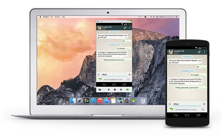 Airdroid for whatsapp for windows