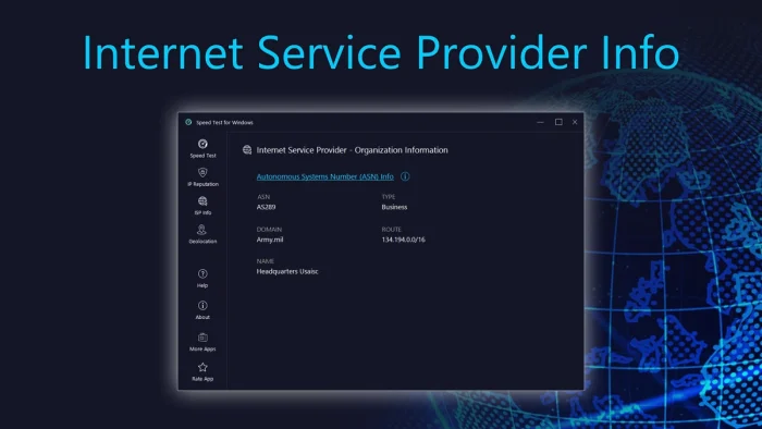Isp info
