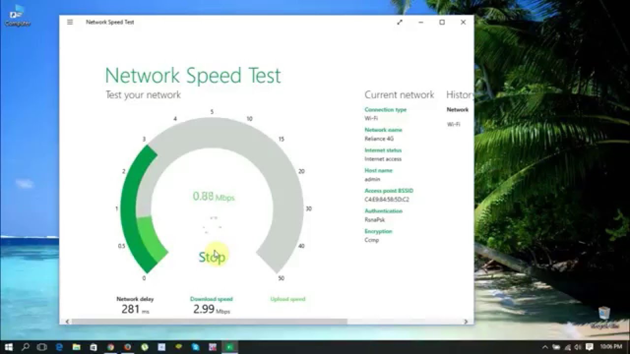 network file transfer speed test