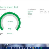 Network speed test on pc