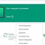 Kaspersky anti virus not working on windows 10 redstone build 14271