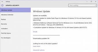 Windows 10 cumulative update kb3135173 fails to install for some