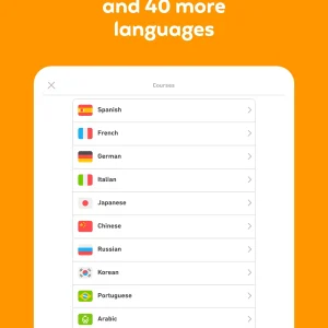 Choose language to learn