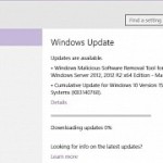 Microsoft launches windows 10 cumulative updates kb3140768 and kb3140745