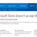 Microsoft s windows 10 store no longer accepting bitcoin