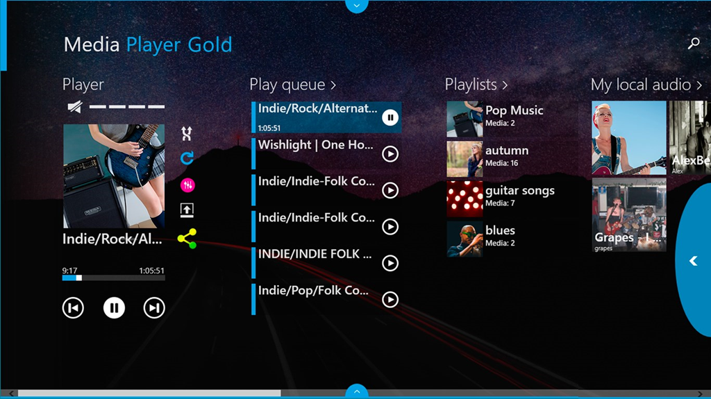 Install media player gold windows10