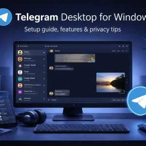 Telegram pc cover