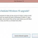 Microsoft confirms it s scheduling windows 10 upgrade on some pcs