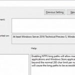 Microsoft removes 260 characters path length limit in windows 10 redstone