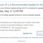 Microsoft schedules upgrade to windows 10 without users consent