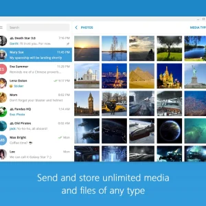 Send store unlimited files