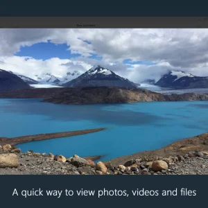 View photos videos files