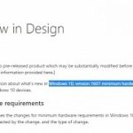 Windows 10 build 1607 shows up in microsoft docs likely to be redstone rtm