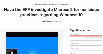 Anti forced windows 10 upgrades petition reaches 5 000 supporters in one week
