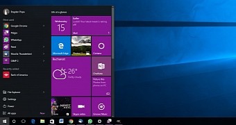 Microsoft refines the start menu in windows 10 build 14366