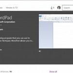 Microsoft releases windows 10 version of wordpad other classic windows apps