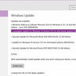 Windows 10 cumulative update kb3163018 also failing to install on some pcs